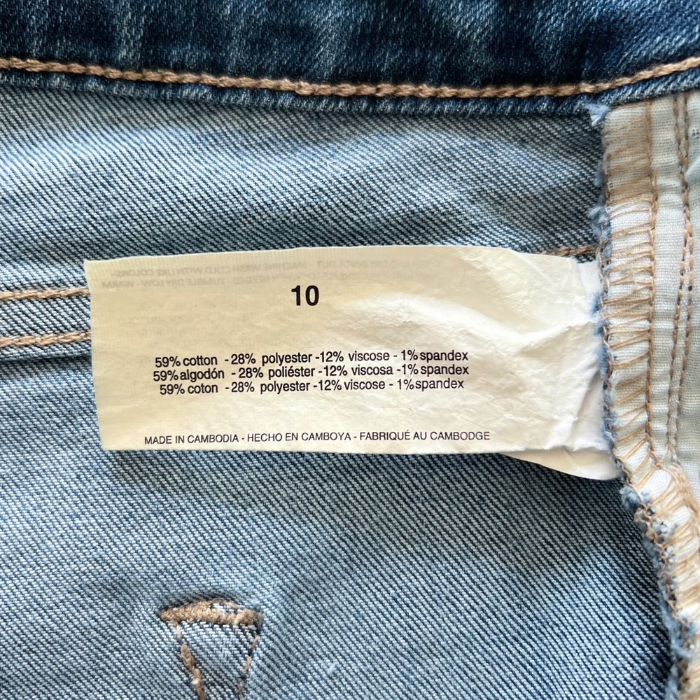 Nine West Dark Wash Gramercy Crop Jeans - Picture 4 of 4